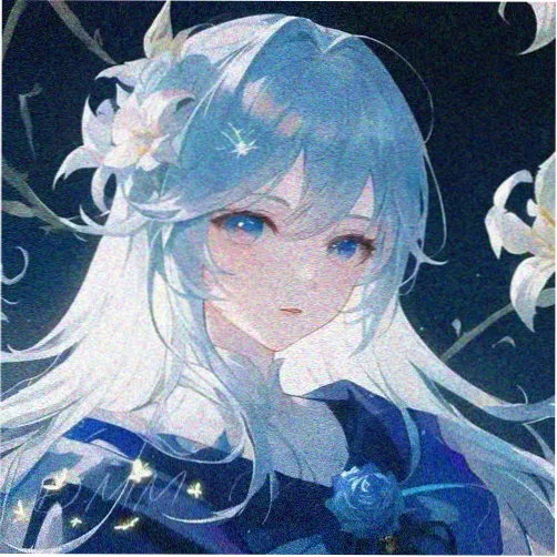 观众阿吉的头像插画