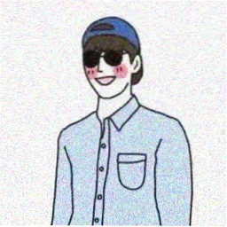 观众三千的头像插画